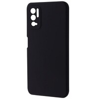 Силиконовый чехол Silicone Case черный для Xiaomi Poco M3 Pro