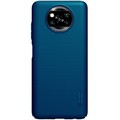 Пластиковый чехол Nillkin Super Frosted Shield Синий для Xiaomi Poco X3/ Poco X3 Pro(#1)