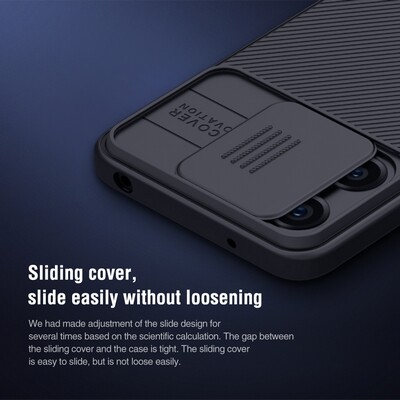 Чехол-накладка Nillkin CamShield Черная для Xiaomi Redmi 12(5)