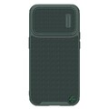 Чехол пластиной Magsafe Nillkin Textured S Magnetic Case Зеленый для Apple iPhone 14 Pro(#1)