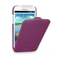 Кожаный чехол-книга TETDED Troyes Purple LC для Samsung i8552 Galaxy Win Duos