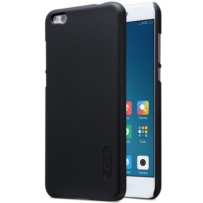Пластиковый чехол с пленкой Nillkin Super Frosted Shield Black для Xiaomi Mi5C(3)
