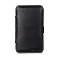 Кожаный чехол книга Melkco Leather Case Kios Type Black LC для Samsung N7000 Galaxy Note(#1)