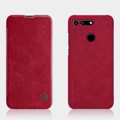 Кожаный чехол Nillkin Qin Leather Case Красный для Huawei Honor View 20(4)