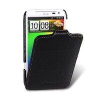 Кожаный чехол книга Melkco Leather Case Black LC для HTC Titan