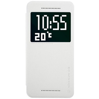 Полиуретановый чехол Nillkin Sparkle Leather Case White для HTC Desire 826(1)