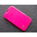 Кожаный чехол Rada Flip Cover Pink для Samsung N7100 Galaxy Note 2(#1)