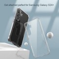 Силиконовый чехол Nillkin Nature TPU Pro Case Прозрачный для Samsung Galaxy S24 Plus(#7)