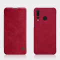 Кожаный чехол Nillkin Qin Leather Case Красный для Huawei P Smart Plus 2019(#4)