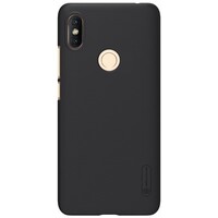 Пластиковый чехол с пленкой Nillkin Super Frosted Shield Черный для Xiaomi RedMi S2