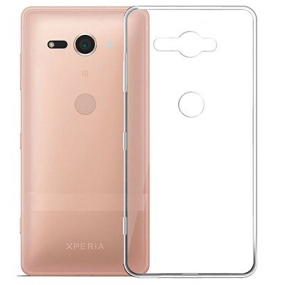 Силиконовый бампер Becolor TPU Case 0.6mm прозрачный для Sony Xperia XZ2 Compact(1)