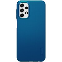 Пластиковый чехол с подставкой Nillkin Super Frosted Shield Синий для Samsung Galaxy A23