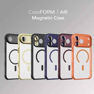 Защитный чехол Momax CaseFORM Air Magnetic Case черный для Apple iPhone 17 Pro(9)