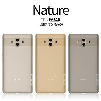 Силиконовый чехол Nillkin Nature TPU Case White для Huawei Mate 10(4)
