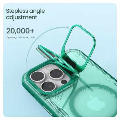 Магнитная накладка Nillkin Iceblade Prop Magnetic Case Черная для Apple iPhone 16 Pro Max(5)