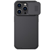Чехол-накладка с пластиной Magsafe Nillkin CamShield Pro Magnetic Черная для Apple iPhone 14 Pro Max