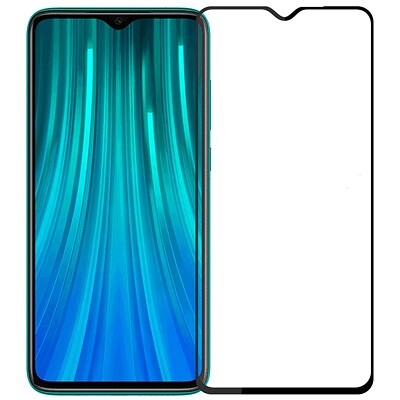 Противоударное защитное стекло Full Glue 0.3mm черное для Xiaomi Redmi Note 8/ Redmi Note 8 2021(1)