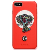 Кожаная накладка Nillkin Brocade Series Red Elephant для Apple iPhone 7