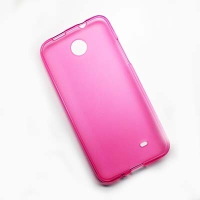 Силиконовый чехол Becolor Pink Mat для HTC Desire 301/Zara mini(2)