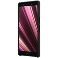 Пластиковый чехол с подставкой Nillkin Super Frosted Shield Черный для Sony XZ4 Compact(#2)