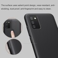 Пластиковый чехол с подставкой Nillkin Super Frosted Shield Синий для Samsung Galaxy M02s(#4)
