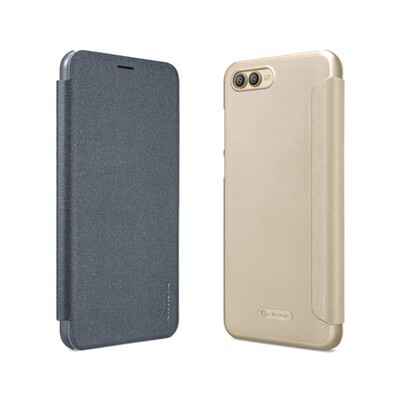 Полиуретановый чехол книга Nillkin Sparkle Leather Case Черный для Huawei Honor View 10(5)