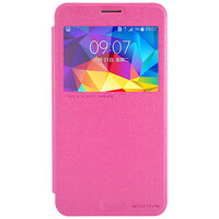 Полиуретановый чехол Nillkin Sparkle Leather Case Red  для Samsung G750F Galaxy Mega 2