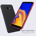Пластиковый чехол с подставкой Nillkin Super Frosted Shield Черный для Samsung J4 Plus (2018)(#3)