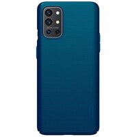 Пластиковый чехол с подставкой Nillkin Super Frosted Shield Синий для OnePlus 9R