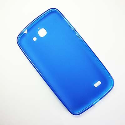 Силиконовый чехол Becolor Blue Mat для Huawei Ascend G730(2)