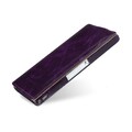 Кожаный чехол TETDED Lava Series Merlot Purple для Sony Xperia Z L36h(#3)