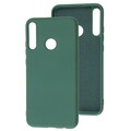 Силиконовый чехол Silicone Case зеленый для Huawei P40 Lite E\ Honor 9C(#1)