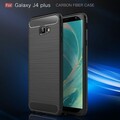 Защитный чехол UniCase Carbon черный для Samsung J4 Plus (2018)(#3)