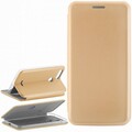 Чехол-книга на основе из силикона Book Case New 3D золотой  для Huawei Y5 (2019)/ Honor 8S(#2)