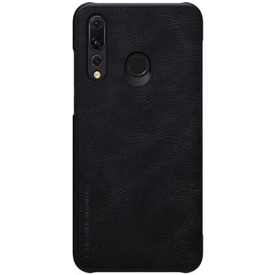 Кожаный чехол Nillkin Qin Leather Case Черный для Huawei P Smart Plus 2019(2)