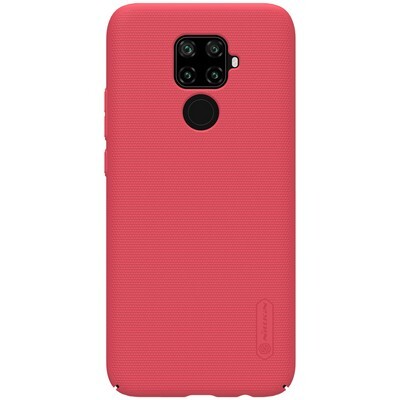 Пластиковый чехол с подставкой Nillkin Super Frosted Shield Красный для Huawei Mate 30 Lite (Nova 5i Pro)(1)