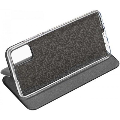 Чехол-книга на основе из силикона Book Case черный для Samsung Galaxy A31(4)