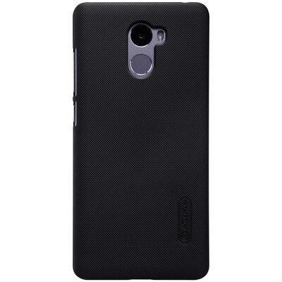 Пластиковый чехол с пленкой Nillkin Super Frosted Shield Black для Xiaomi RedMi 4(1)