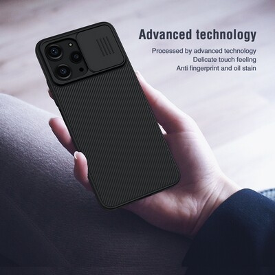 Чехол-накладка Nillkin CamShield Черная для Xiaomi Redmi 12(3)