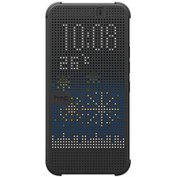 Полиуретановый чехол HTC Dot View Flip Case Black для HTC One M9