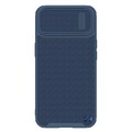Чехол пластиной Magsafe Nillkin Textured S Magnetic Case Синий для Apple iPhone 14(#1)