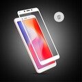 Противоударное защитное стекло на весь экран Full Screen Cover 0.3mm белое для Xiaomi Redmi 6(#3)