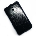 Кожаный чехол Abilita Leather Case Black Crocodile для Nokia Lumia 1320(#3)
