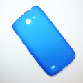 Силиконовый чехол Becolor Blue Mat для Huawei Ascend G730(#1)