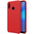 Чехол бампер Nillkin Flex Pure Case Красный для Huawei P20 Lite(#4)