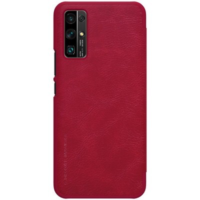 Кожаный чехол Nillkin Qin Leather Case Красный для Huawei Honor 30(2)