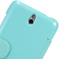 Полиуретановый чехол Nillkin Fresh Series Green  для HTC E1