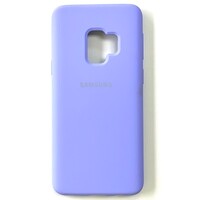 Силиконовый чехол Silicone Case лавандовый для Samsung G960 Galaxy S9