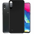 Силиконовый чехол TPU Matte Case 1mm черный для Samsung Galaxy M20(#2)