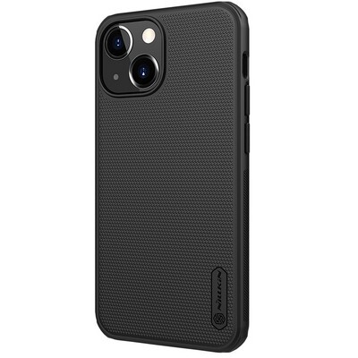 Пластиковый чехол с подставкой Nillkin Super Frosted Shield Pro Черный для Apple iPhone 13 mini(3)